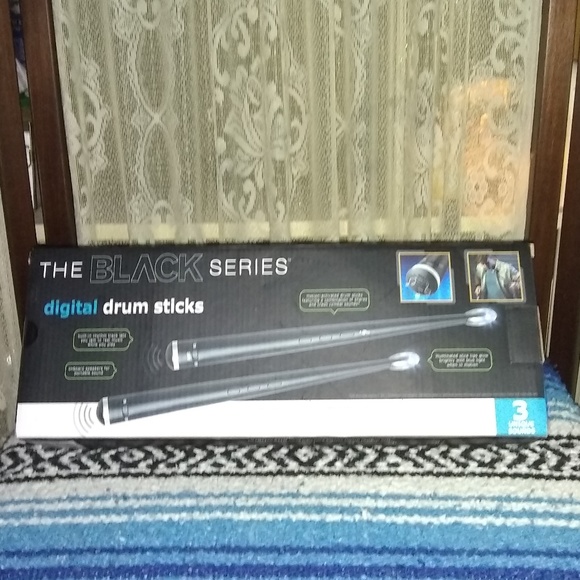 THE BLACK SERIES DIGITAL DRUM STICKS - Picture 2 of 2